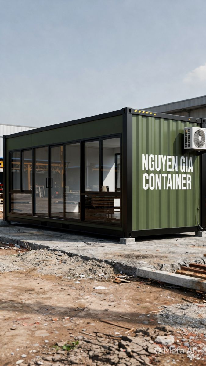 Thiết Kế Container Văn Phòng Hiện Đại tại Hải Phòng
