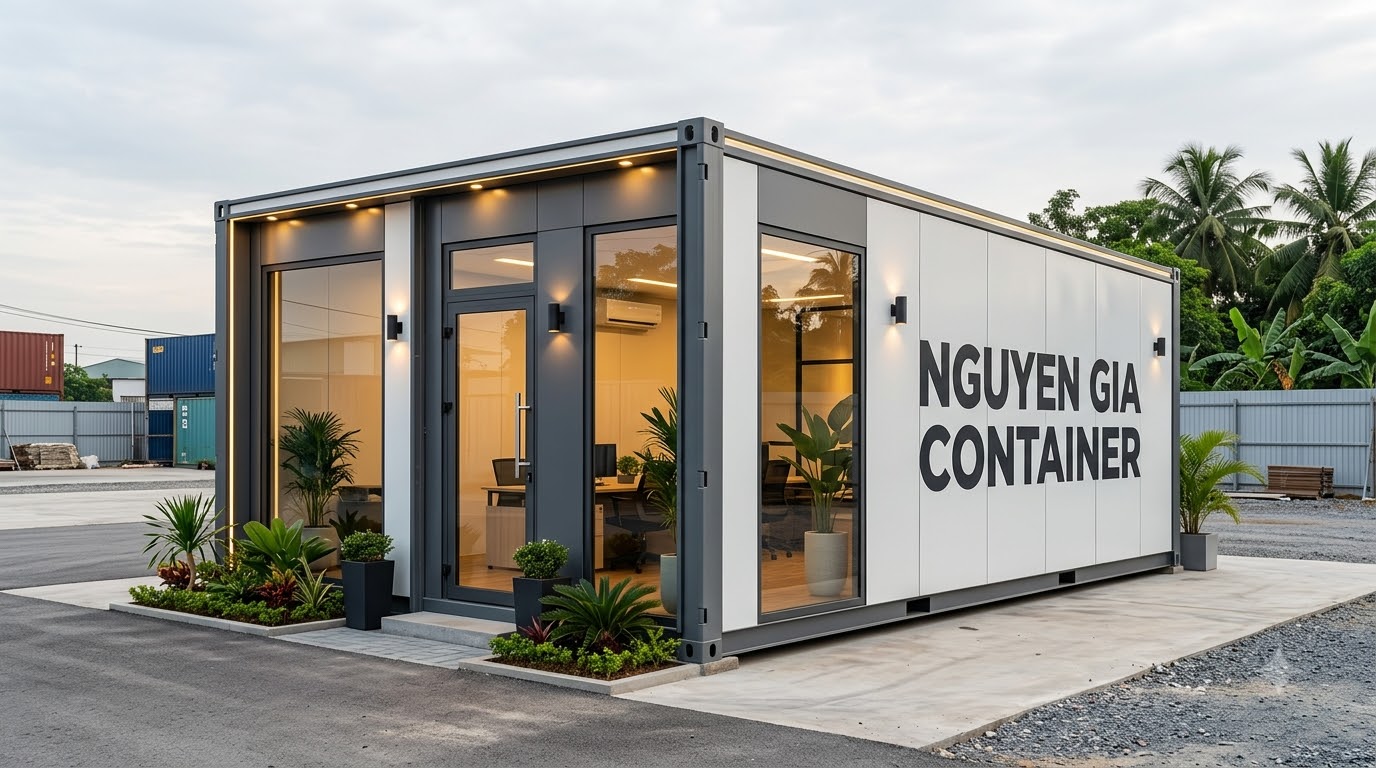 Thuê container văn phòng ngắn hạn tại Hải Phòng