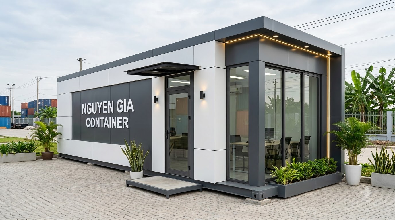 Thuê container văn phòng ngắn hạn tại Hải Phòng