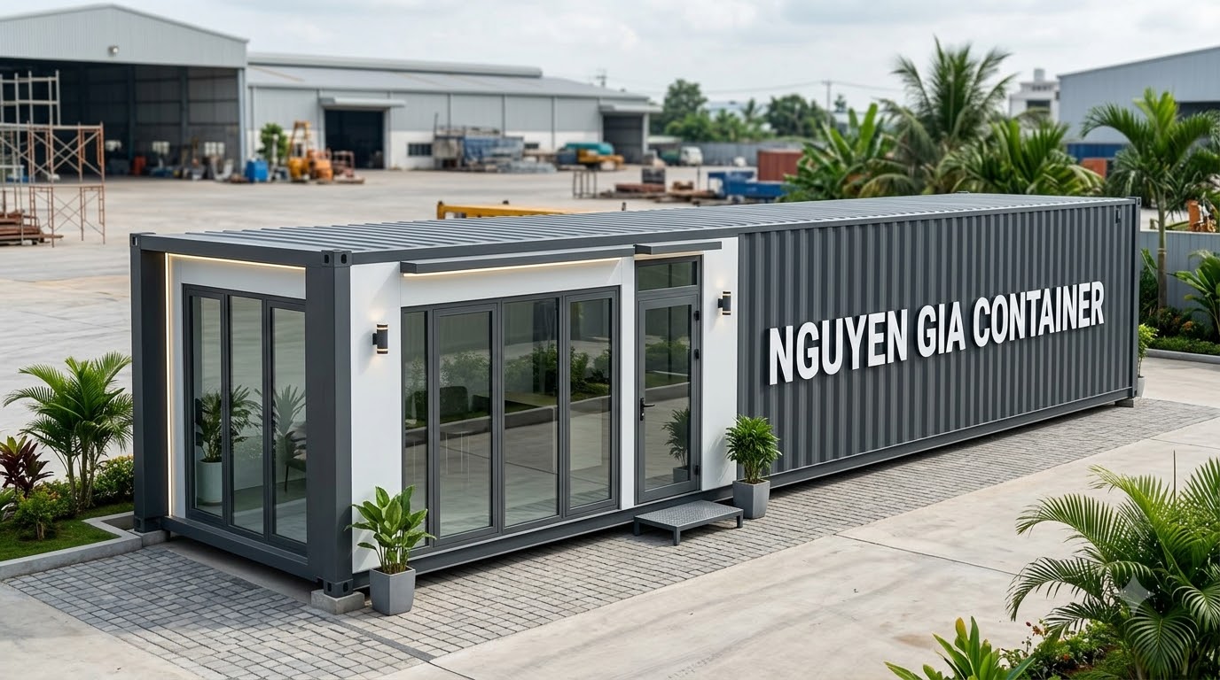 Thuê container văn phòng ngắn hạn tại Hải Phòng