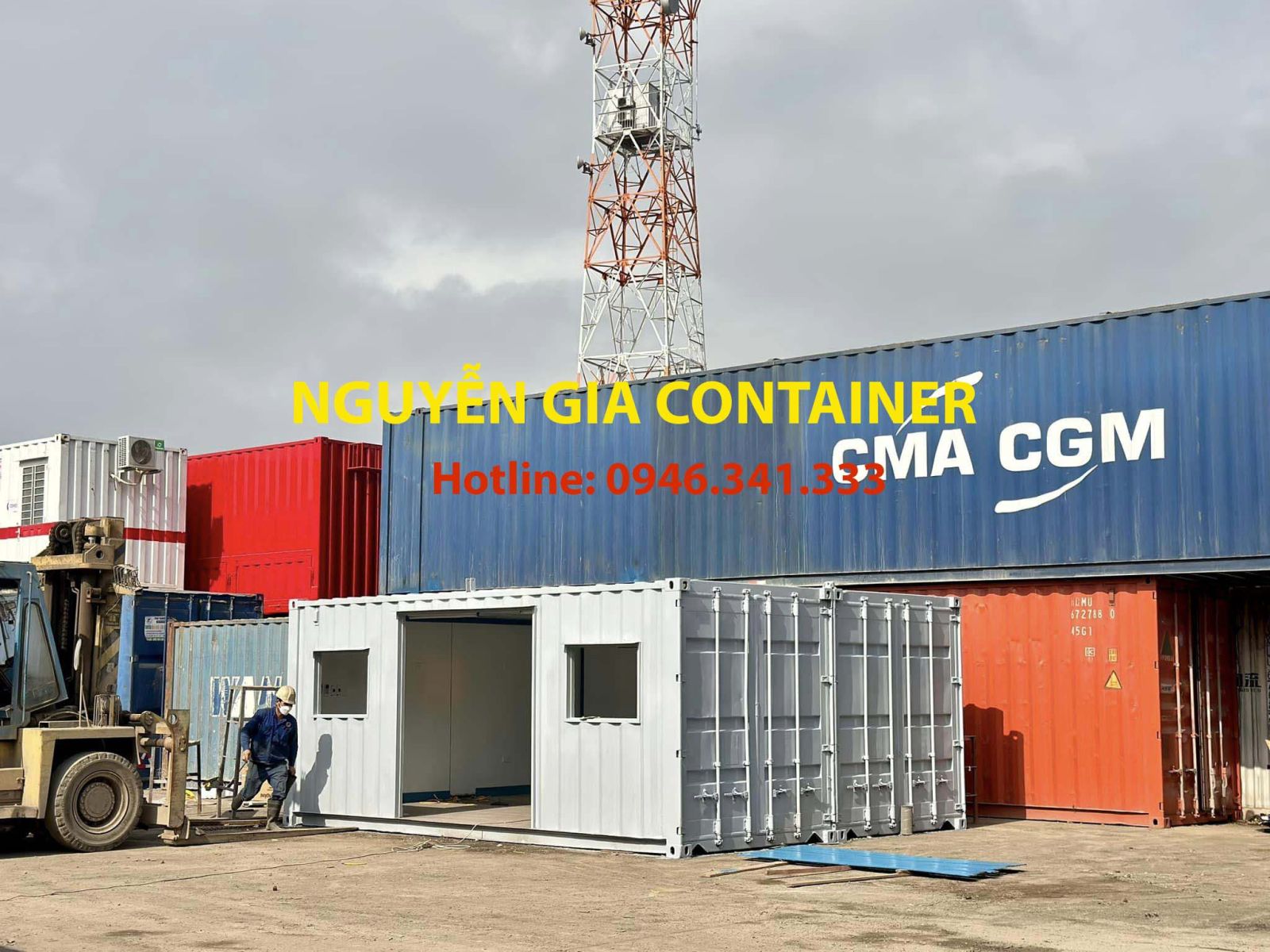 Container văn phòng lắp ghép ở Quảng Ninh