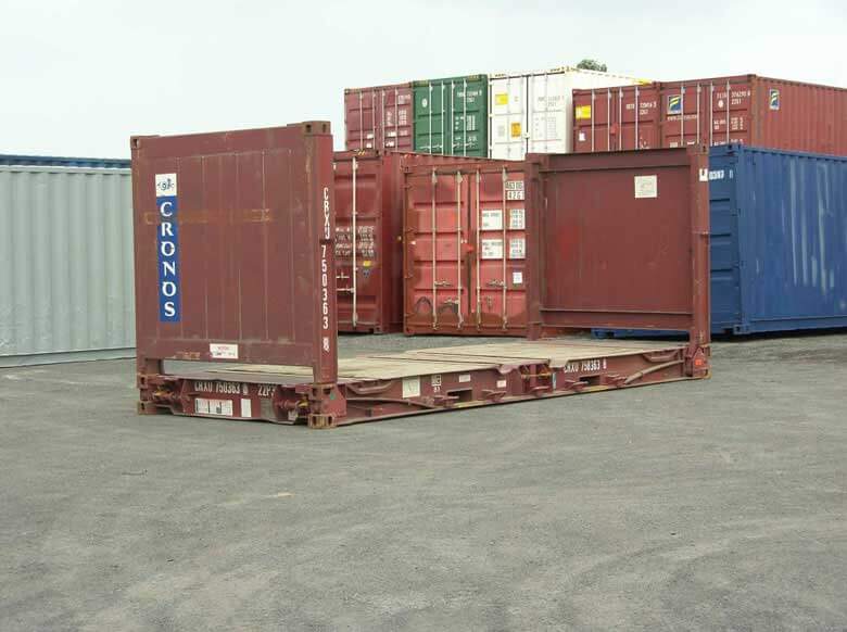 container 20 flat rack