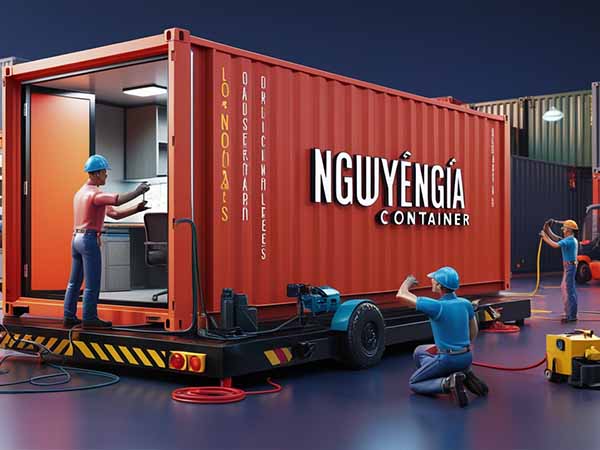 bảo dưỡng container văn phòng