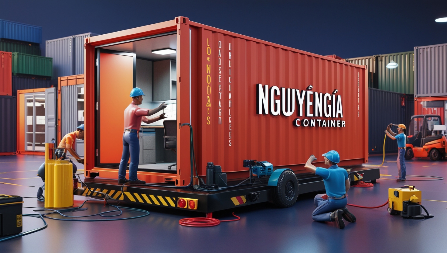 Bao lâu bảo dưỡng container văn phòng