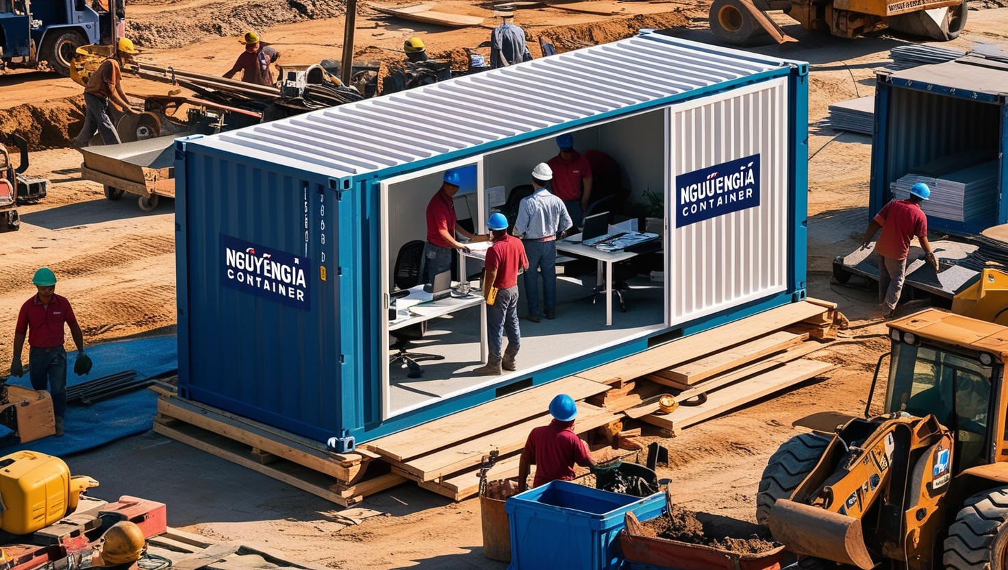 Container Văn Phòng Cho Công Trường tại Quảng Ninh