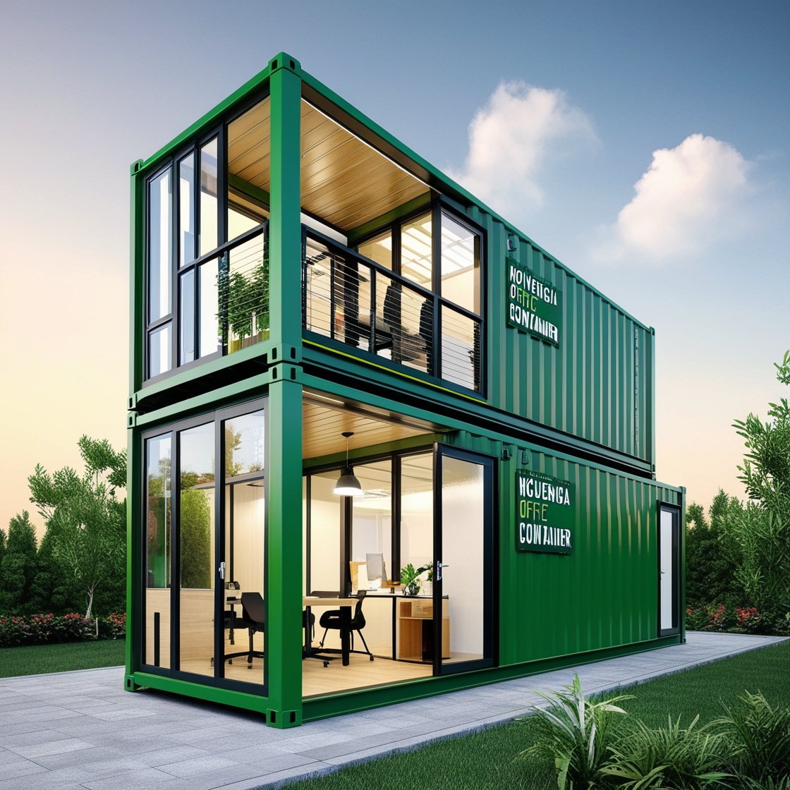 Thuê container văn phòng có điều hòa Quảng Ninh