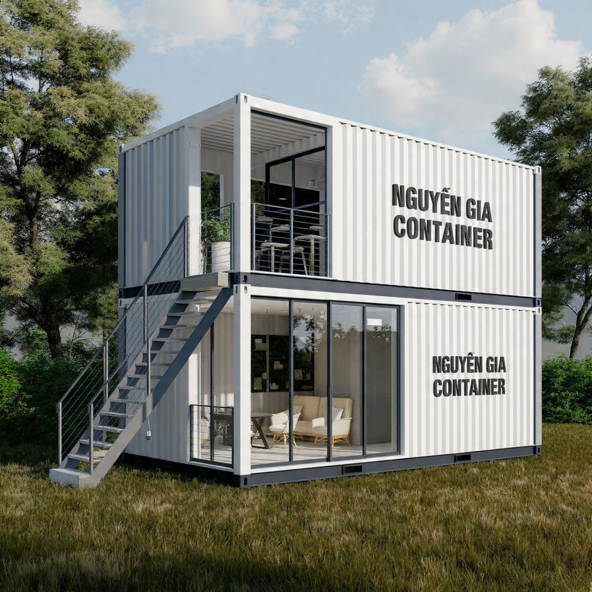 Tại sao các nhà thầu lớn đều chọn container ghép đôi làm văn phòng