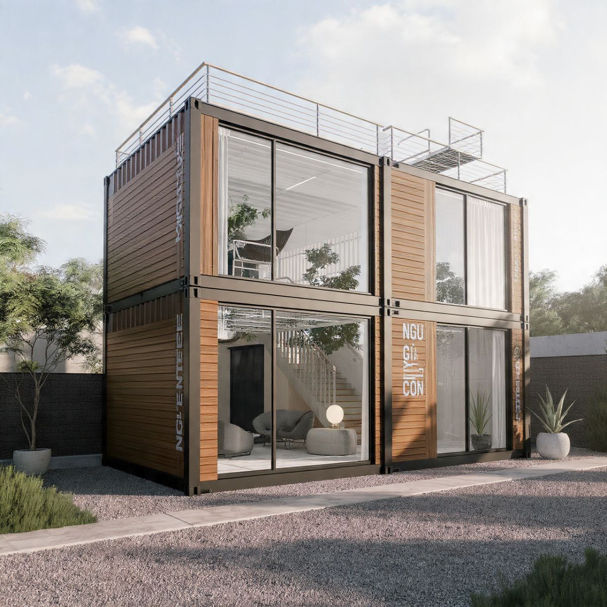 Tại sao các nhà thầu lớn đều chọn container ghép đôi làm văn phòng