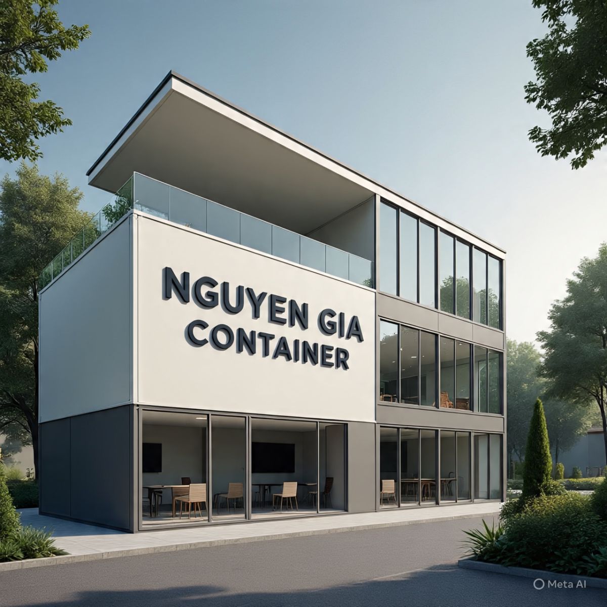 Thiết kế container 2 tầng làm văn phòng – chi phí bao nhiêu