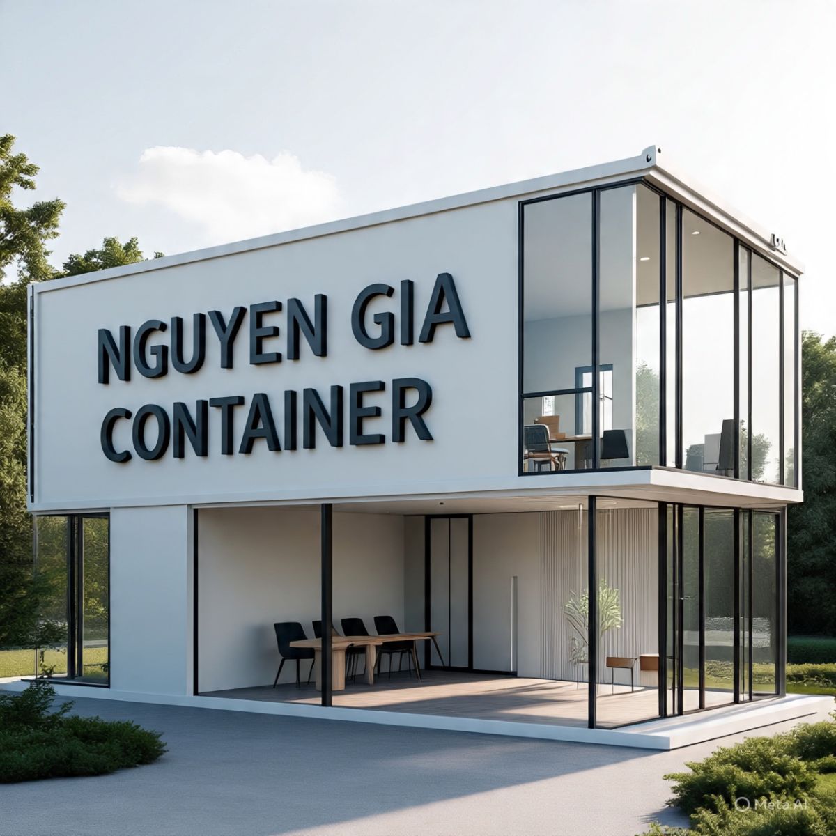 Thiết kế container 2 tầng làm văn phòng – chi phí bao nhiêu