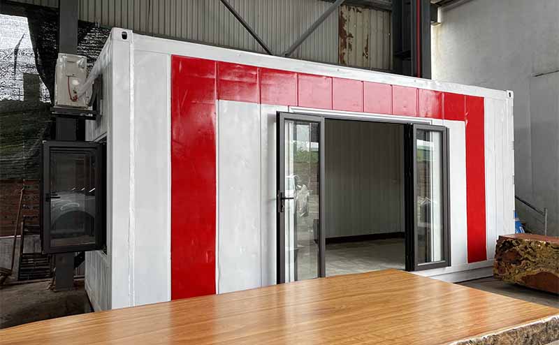 Container văn phòng 20ft MS013