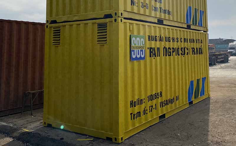Container văn phòng 20ft MS015