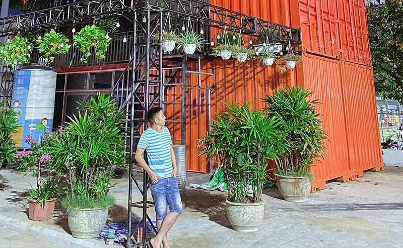 Container hoán cải cafe MS0016