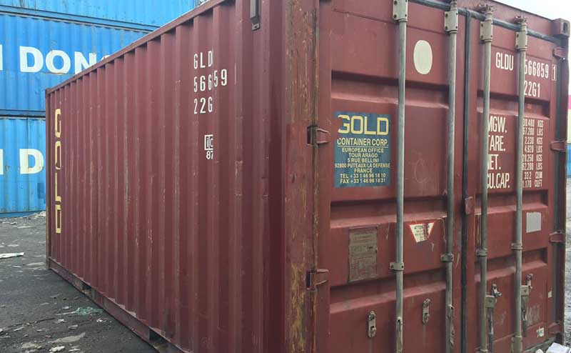 Container kho 20ft MS018