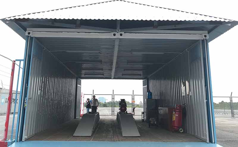 Container detailing workshop MS022