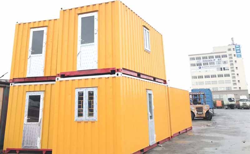 Container văn phòng 20ft MS027