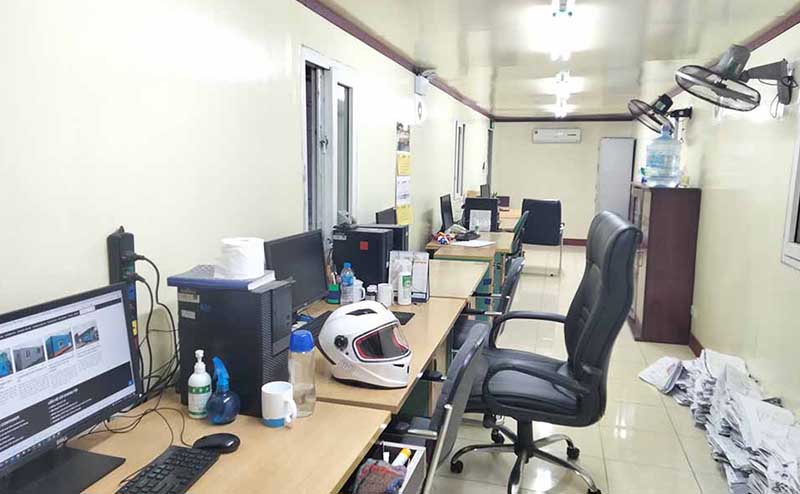 Container văn phòng đẹp MS036