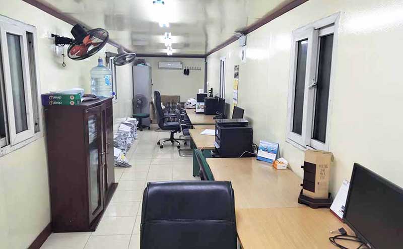 Container văn phòng đẹp MS036