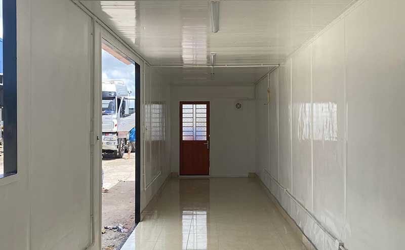 Container văn phòng bằng container lạnh 40ft- ms043