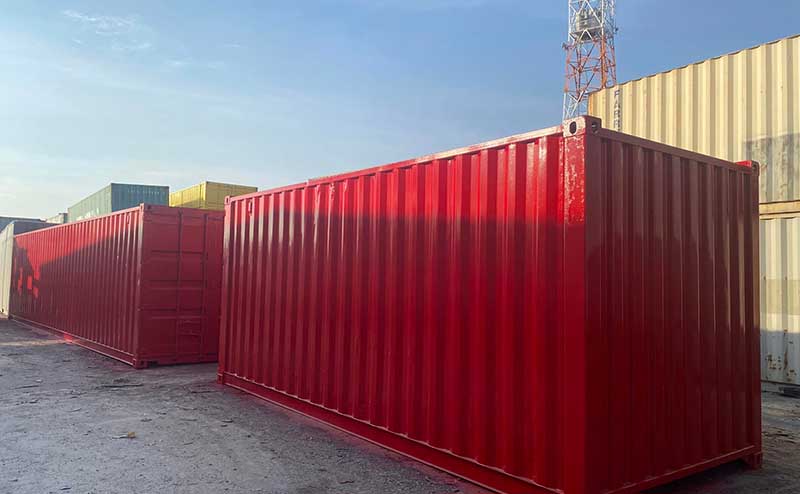 Vỏ container kho 20ft ms046
