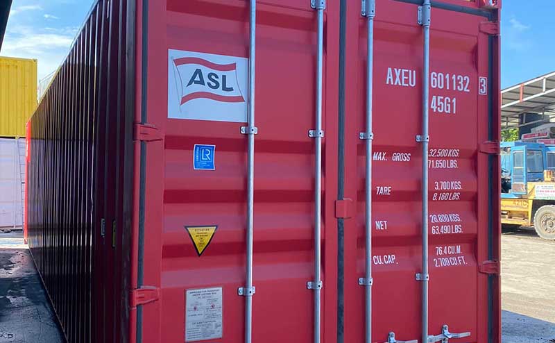 Vỏ container kho 40ft ms048