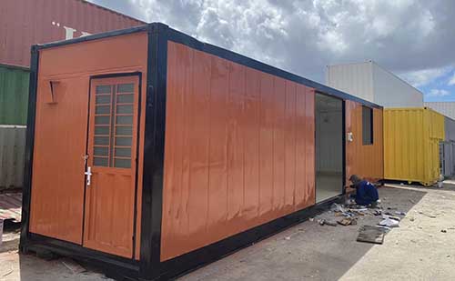 Container văn phòng bằng container lạnh 40ft- ms043