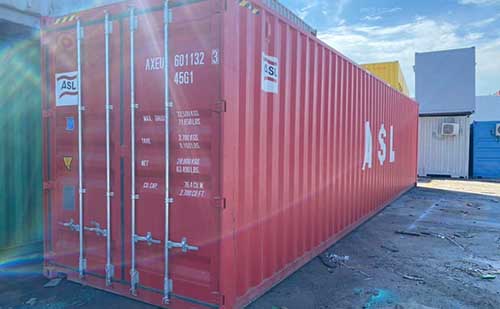 Vỏ container kho 40ft ms048