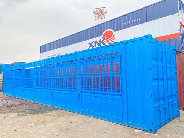 Container móc rào tại miền Bắc