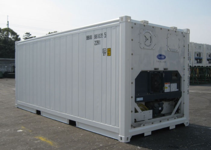 Kích thước container 20rf lạnh