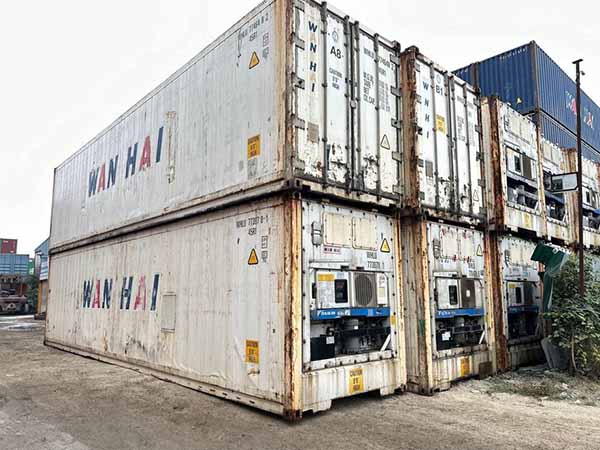 Vỏ container lạnh làm văn phòng container