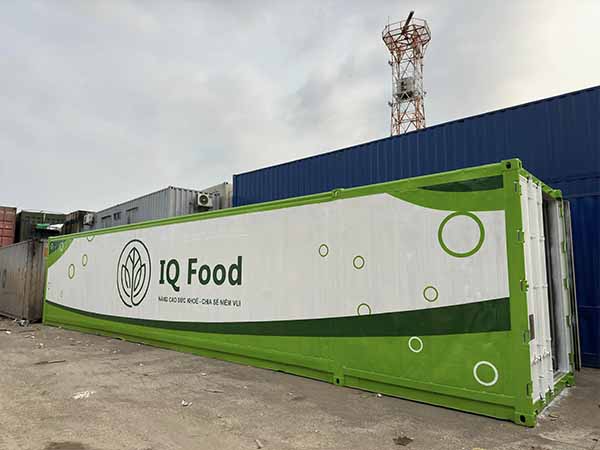 Container lạnh 48 feet làm kho