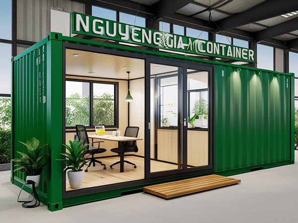 Thuê container văn phòng có điều hòa Quảng Ninh: Uy tín đi kèm chất lượng