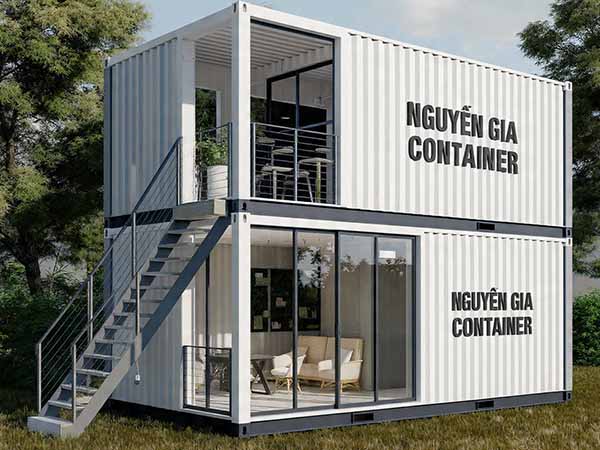 Container văn phòng ghép đôi – lựa chọn thông minh thay thế nhà tạm truyền thống!