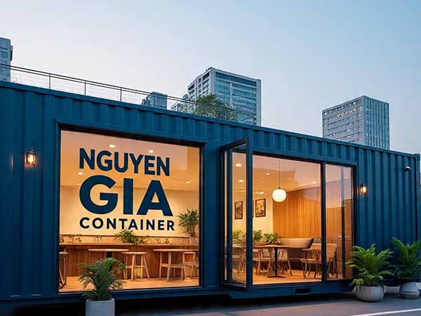 Container văn phòng kết hợp showroom – tạo sự khác biệt trong bán hàng